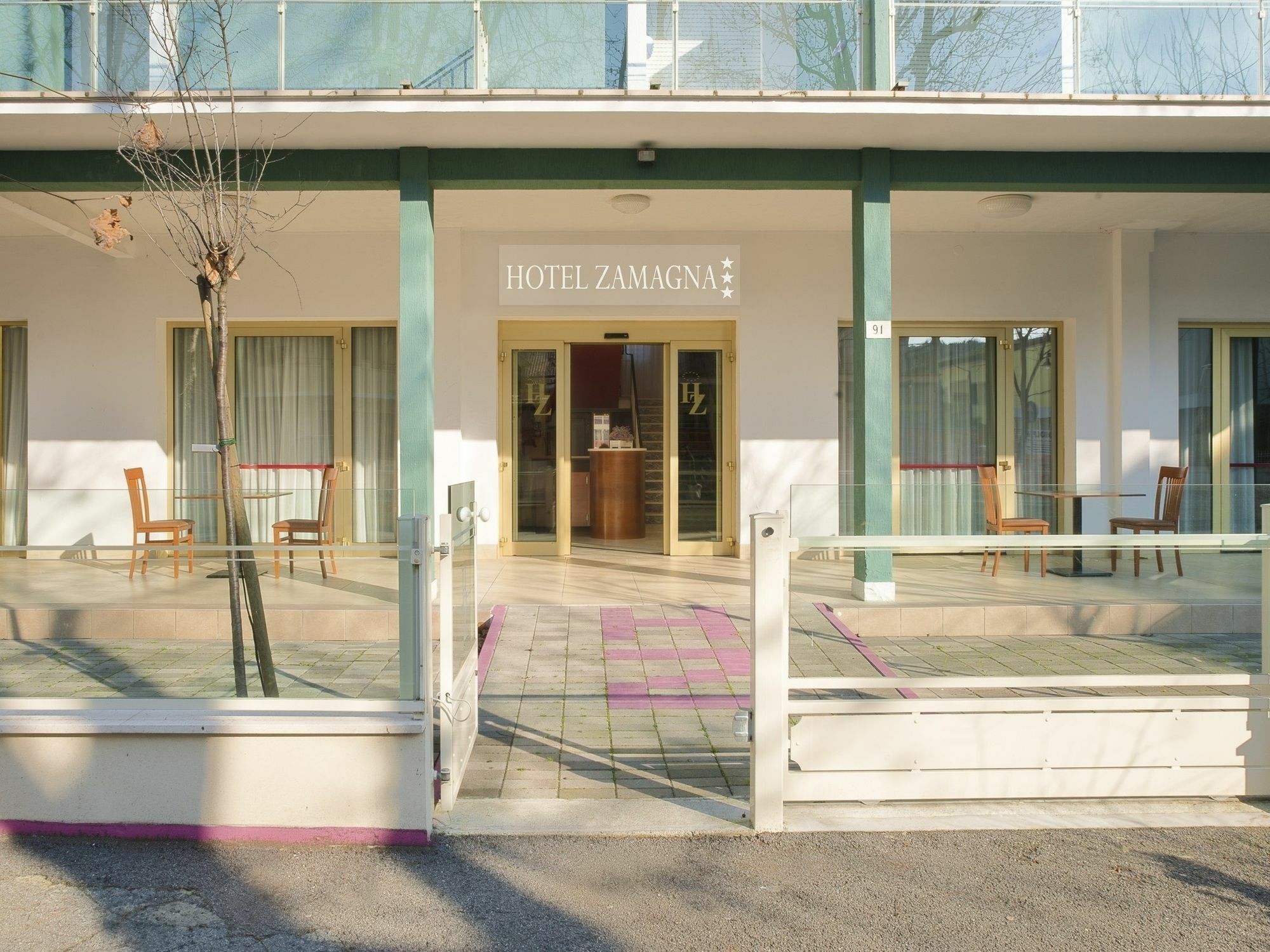 Hotel Zamagna Cesenatico Esterno foto